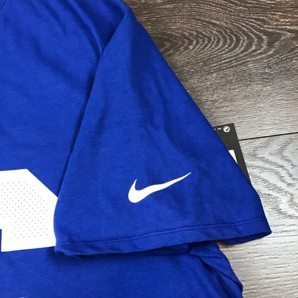 The Nike Tee NFL New York Giants Saquon Barkley #26 Men’s Blue T-Shirt Size XXL - Picture 6 of 9